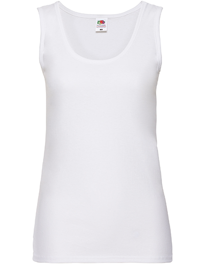Fruit of the Loom Ladies' Valueweight Vest in White