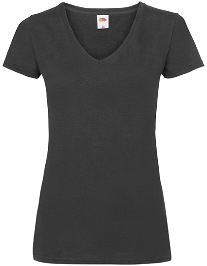 Ladies' Valueweight V Neck T — besticken oder bedrucken lassen