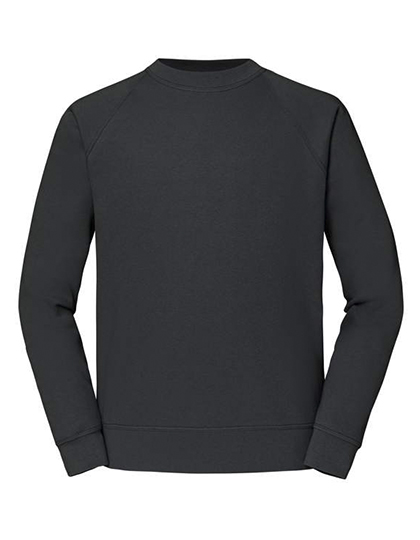 Fruit of the Loom Classic Raglan Sweat in Light Graphite (Solid)