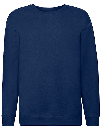Fruit of the Loom Kids' Premium Set-In Sweat in Navy