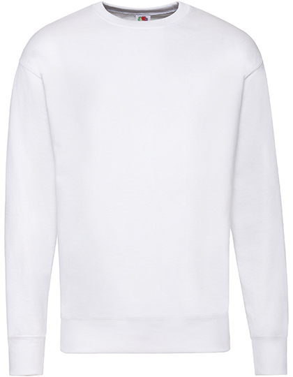 Fruit of the Loom Lightweight Set-In Sweat in White