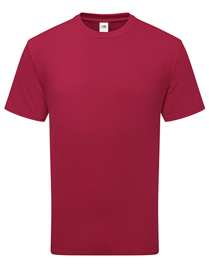 Fruit of the Loom Pure Cotton T in Cranberry