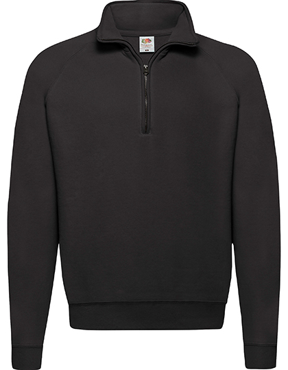Classic Zip Neck Sweat — besticken oder bedrucken lassen
