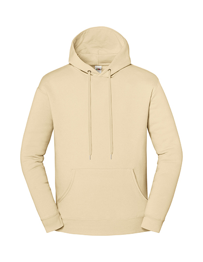 Fruit of the Loom Iconic Premium Hooded Sweat in Desert Sand