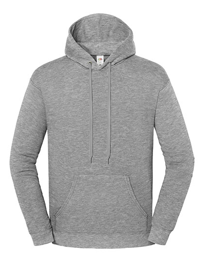 Fruit of the Loom ICONIC 250 Hooded Sweat in Athletic Heather