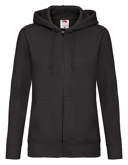 Ladies' Premium Hooded Sweat Jacket — besticken oder bedrucken lassen