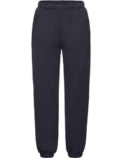 Fruit of the Loom Kids' Premium Elasticated Cuff Jog Pants in Deep Navy