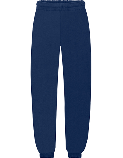 Fruit of the Loom Kids' Classic Elasticated Cuff Jog Pants in Navy