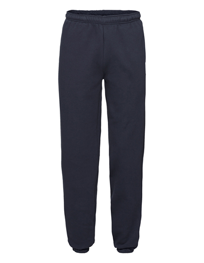 Fruit of the Loom Premium Elasticated Cuff Jog Pants in Deep Navy