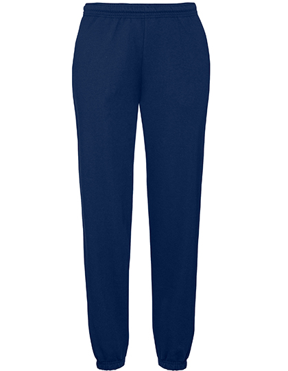 Fruit of the Loom Classic Elasticated Cuff Jog Pants in Navy