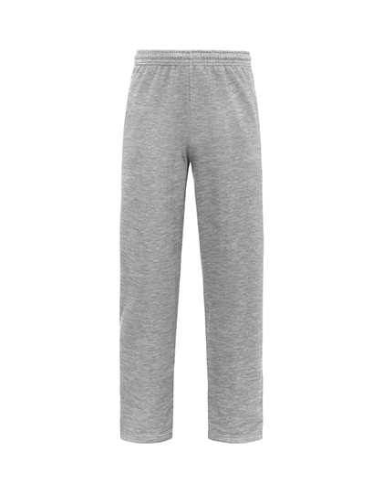 Fruit of the Loom ICONIC 250 Open Hem Jog Pants in Athletic Heather