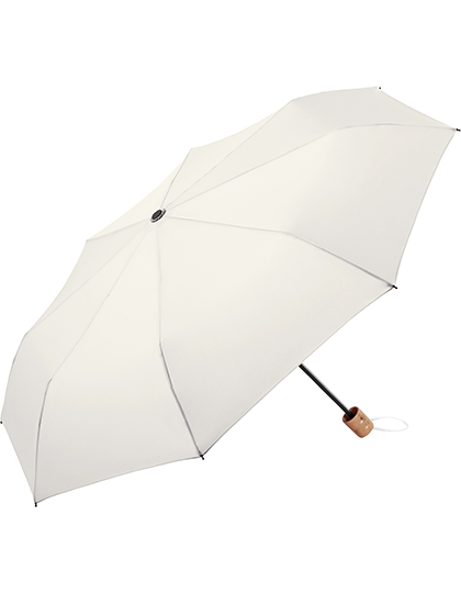 FARE Taschenschirm ÖkoBrella Shopping, waterSAVE in Nature White