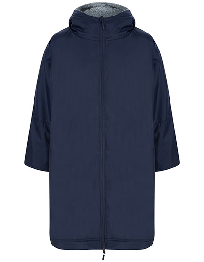 Finden+Hales Adults All Weather Robe in Navy
