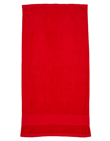 Fair Towel Classic Hand Towel in Red
