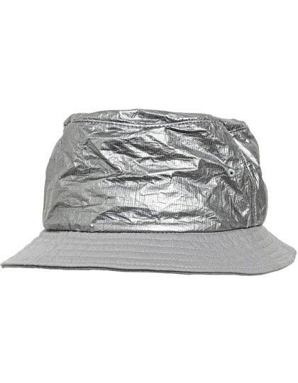 Crinkled Paper Bucket Hat — besticken oder bedrucken lassen