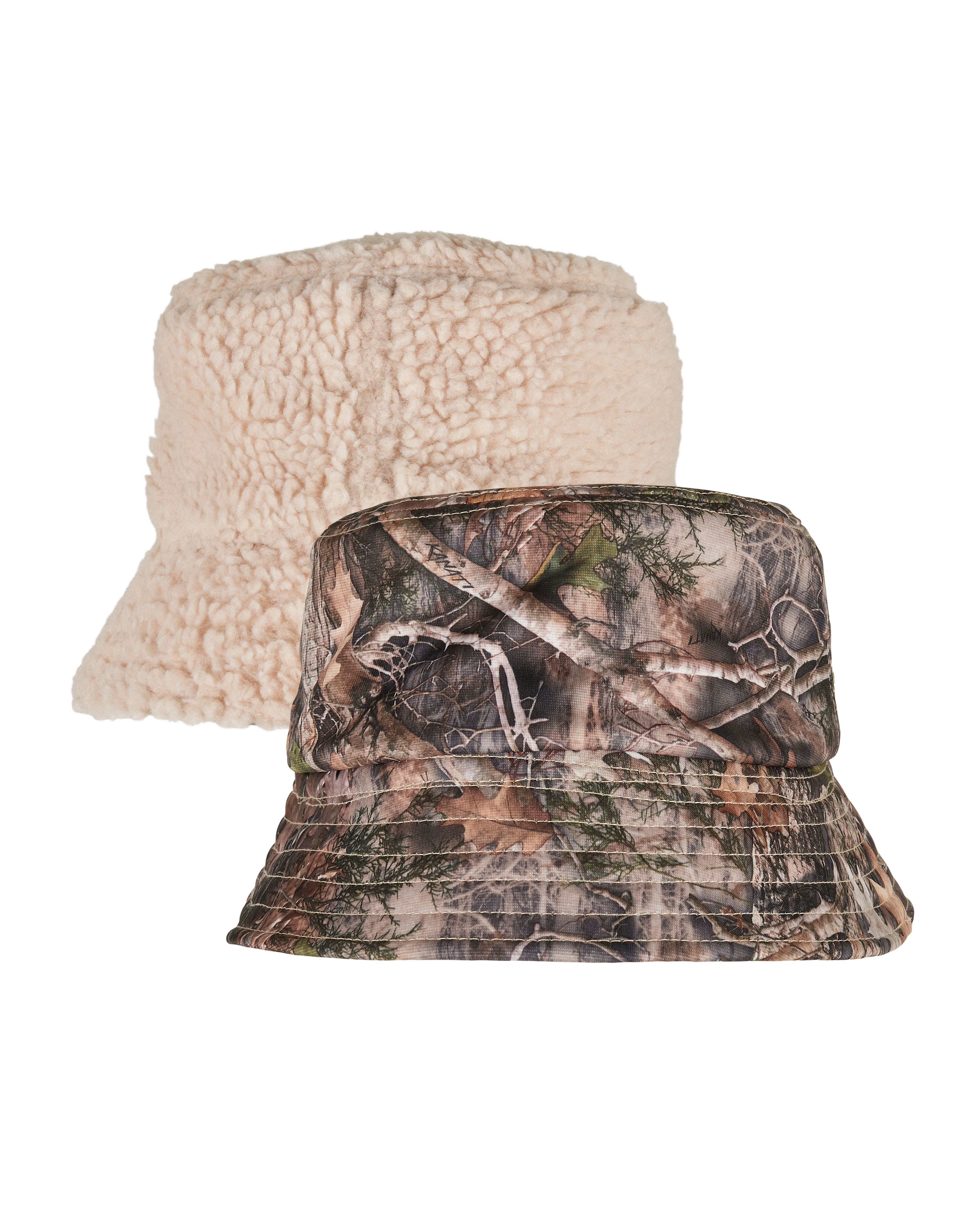Sherpa Real Tree Camo Reversible Bucket Hat — besticken oder bedrucken lassen