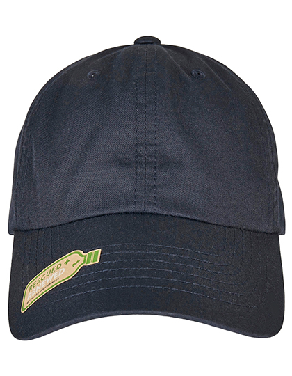 FLEXFIT Recycled Polyester Dad Cap in Navy