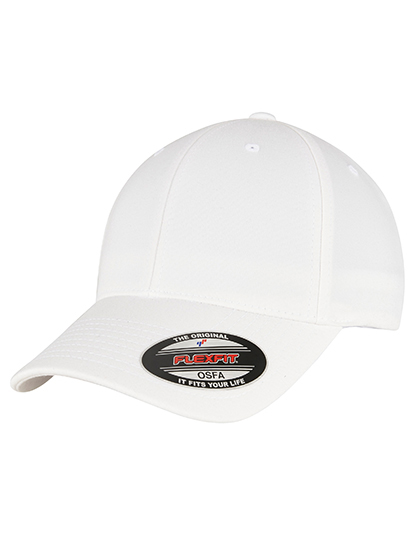 FLEXFIT Alpha Shape Flexfit Cap in White