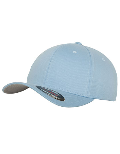 FLEXFIT Wooly Combed Cap in Carolina Blue