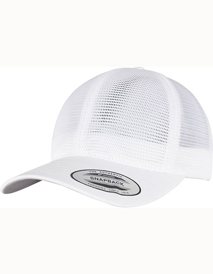FLEXFIT 360° Omnimesh Cap in White