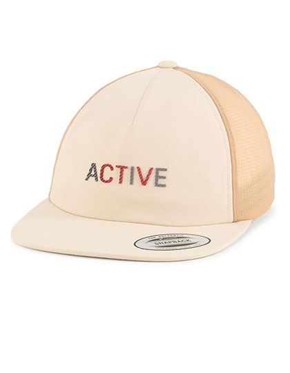 YP Classics Unstructured Mesh Active Cap – 95% Polyester / 5% Elasthan, Netz: 92% Polyester / 8% Elasthan