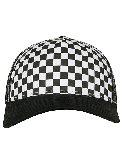 FLEXFIT Checkerboard Retro Trucker