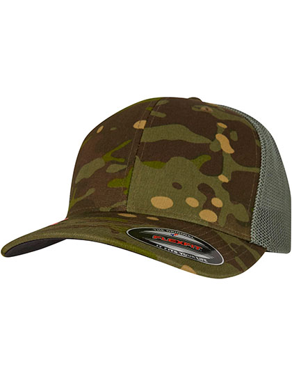 FLEXFIT Multicam Trucker Mesh Cap