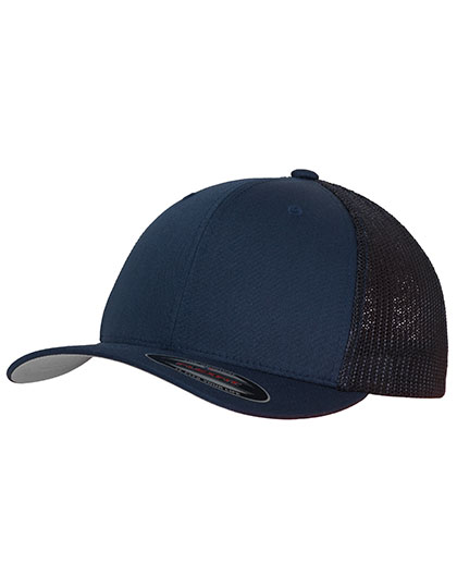 FLEXFIT Flexfit Mesh Trucker Cap in Navy