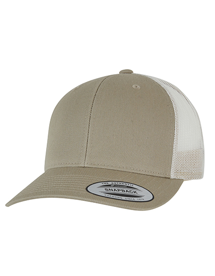 FLEXFIT Retro Trucker 2-Tone in Pale Khaki