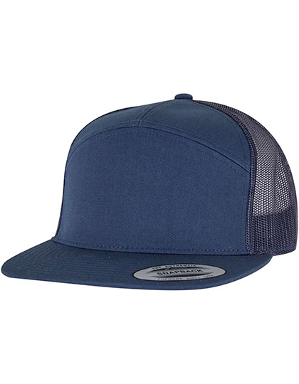 FLEXFIT 7 Panel Trucker in Navy
