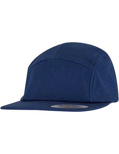 FLEXFIT Jokey Canvas Cap in Navy