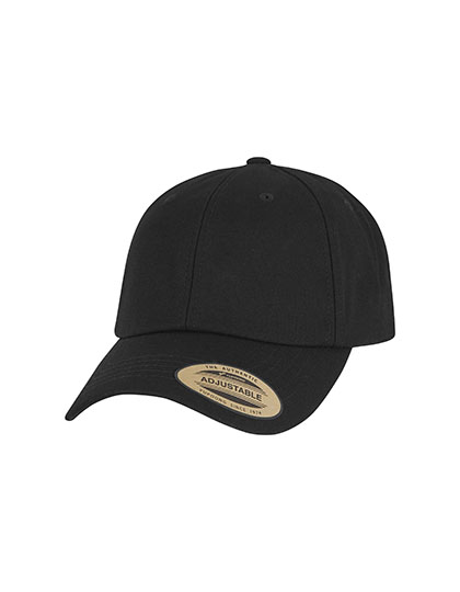 FLEXFIT Low Profile Cap with Elastic Snip in Black