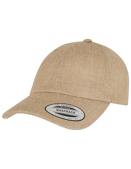 FLEXFIT Dad Jute Cap in Nature