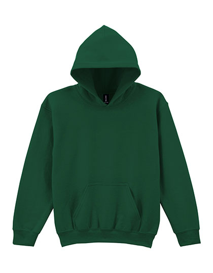 Gildan Heavy Blend™ Youth Hooded Sweatshirt in Fan Dark Green