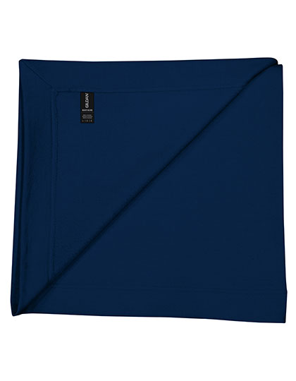 Gildan Heavy Blend™ Fleece Stadium Blanket in Navy
