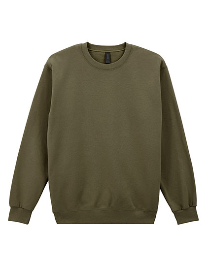 Gildan Hammer Maxweight Adult Crewneck Sweatshirt in Olive