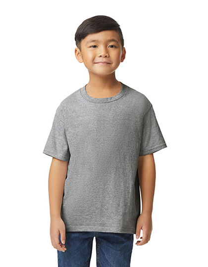 Gildan Softstyle® Midweight Youth T-Shirt in Sport Grey (Heather)
