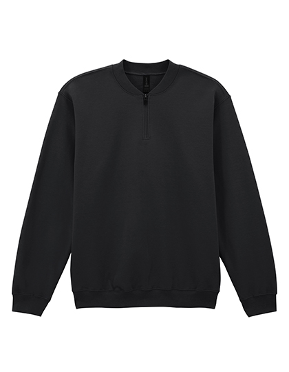 Softstyle® Midweight Adult Fleece 1/4 Zip Sweatshirt — besticken oder bedrucken lassen