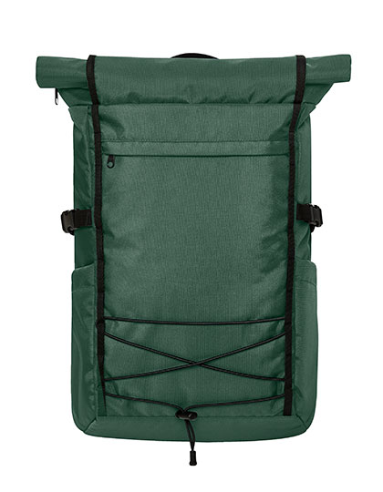 Halfar Notebook Backpack Flex in Green-Gray