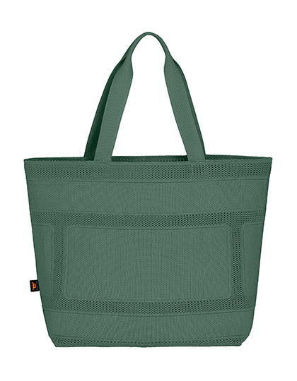 Halfar Shopper Mono in Green-Gray
