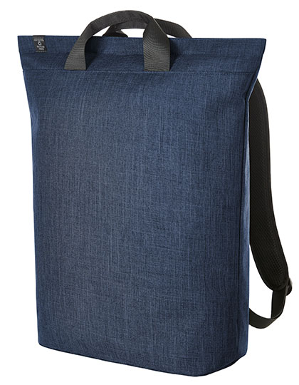 Halfar Laptop Backpack Europe in Blue-Sprinkle