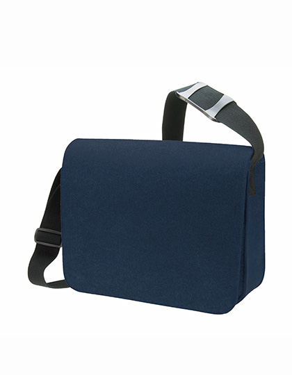 Halfar Courier Bag Modernclassic in Navy