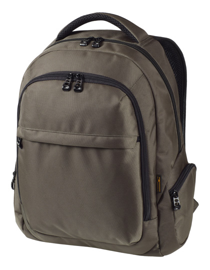 Halfar Notebook Backpack Mission in Taupe
