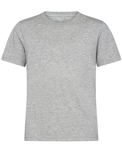 HRM Kids Luxury Roundneck Tees in Grey Melange