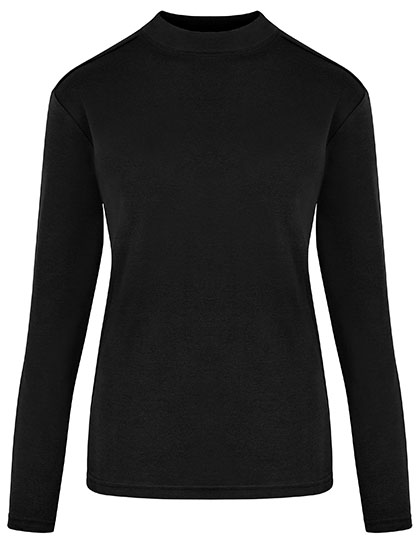 Women's Premium Highneck Longsleeve Tees — besticken oder bedrucken lassen