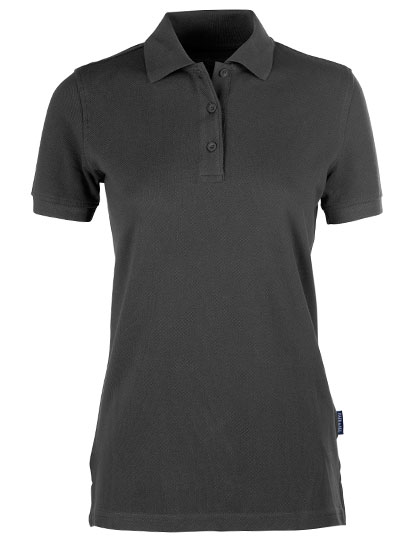 HRM Women's Heavy Polo in Dark Grey