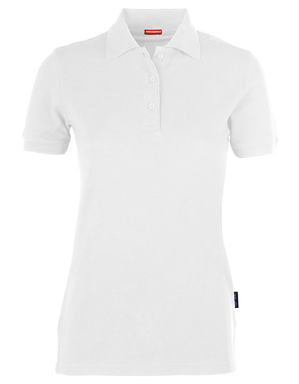 HRM Women's Heavy Performance Polo in White