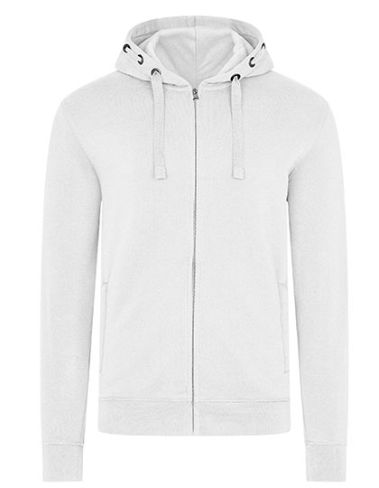HRM Men's Premium Hooded Jacket in White