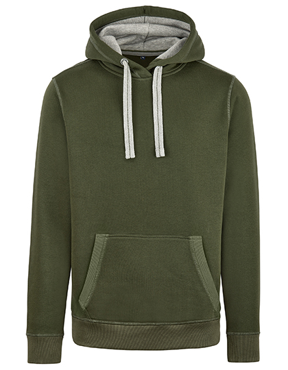 HRM Unisex Sweat Hoody in Olive