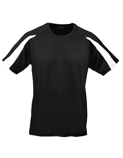 Just Cool Contrast Cool T in Jet Black